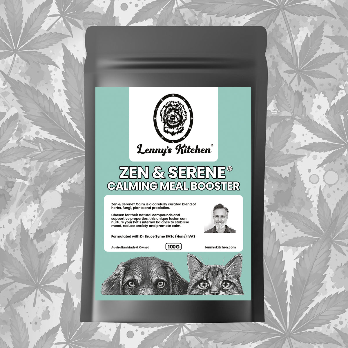 Zen & Serene Calming Meal Topper 100G