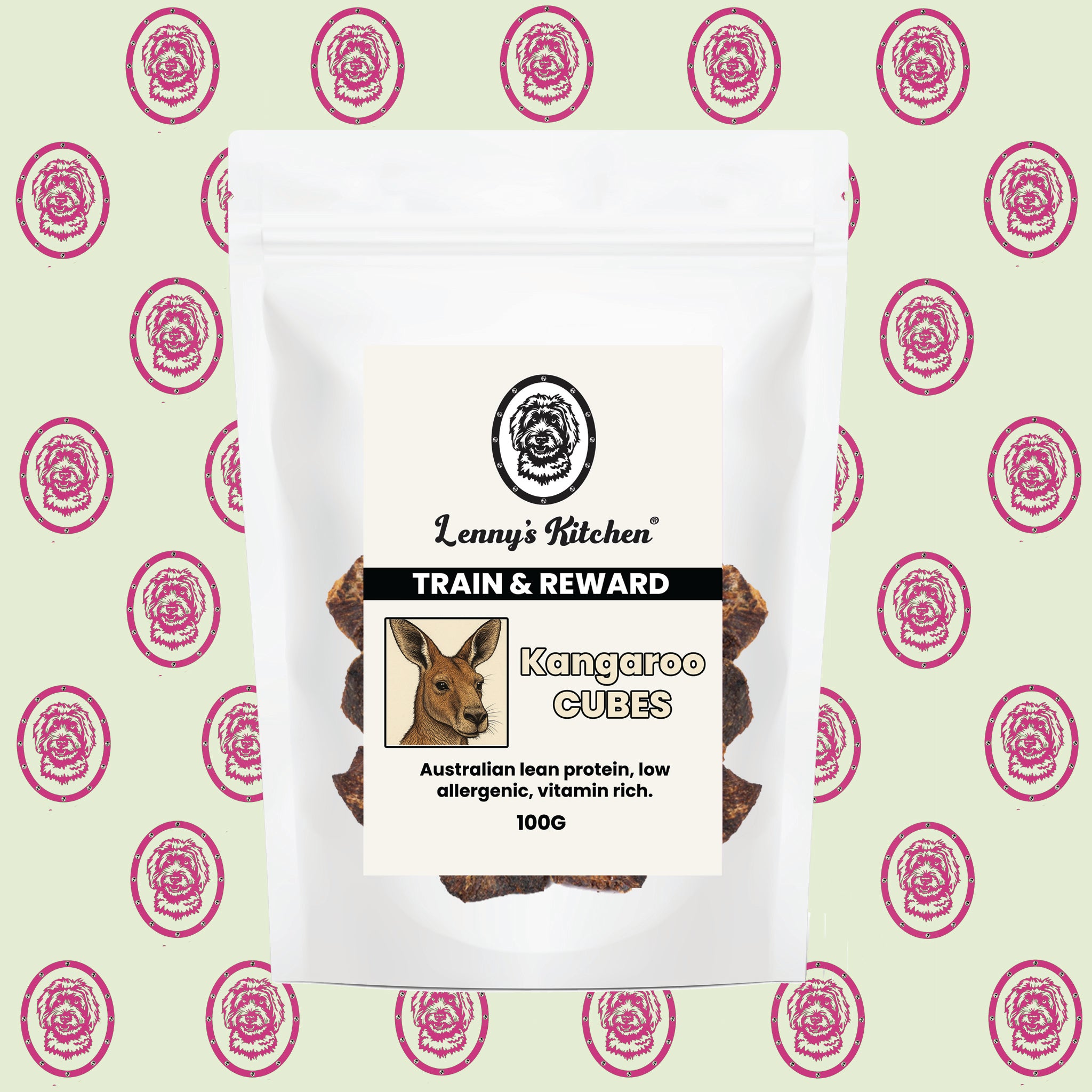 Kangaroo Cubes 100g