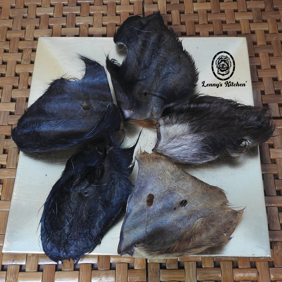 Beef Ears with Hair - Medium 3 pack