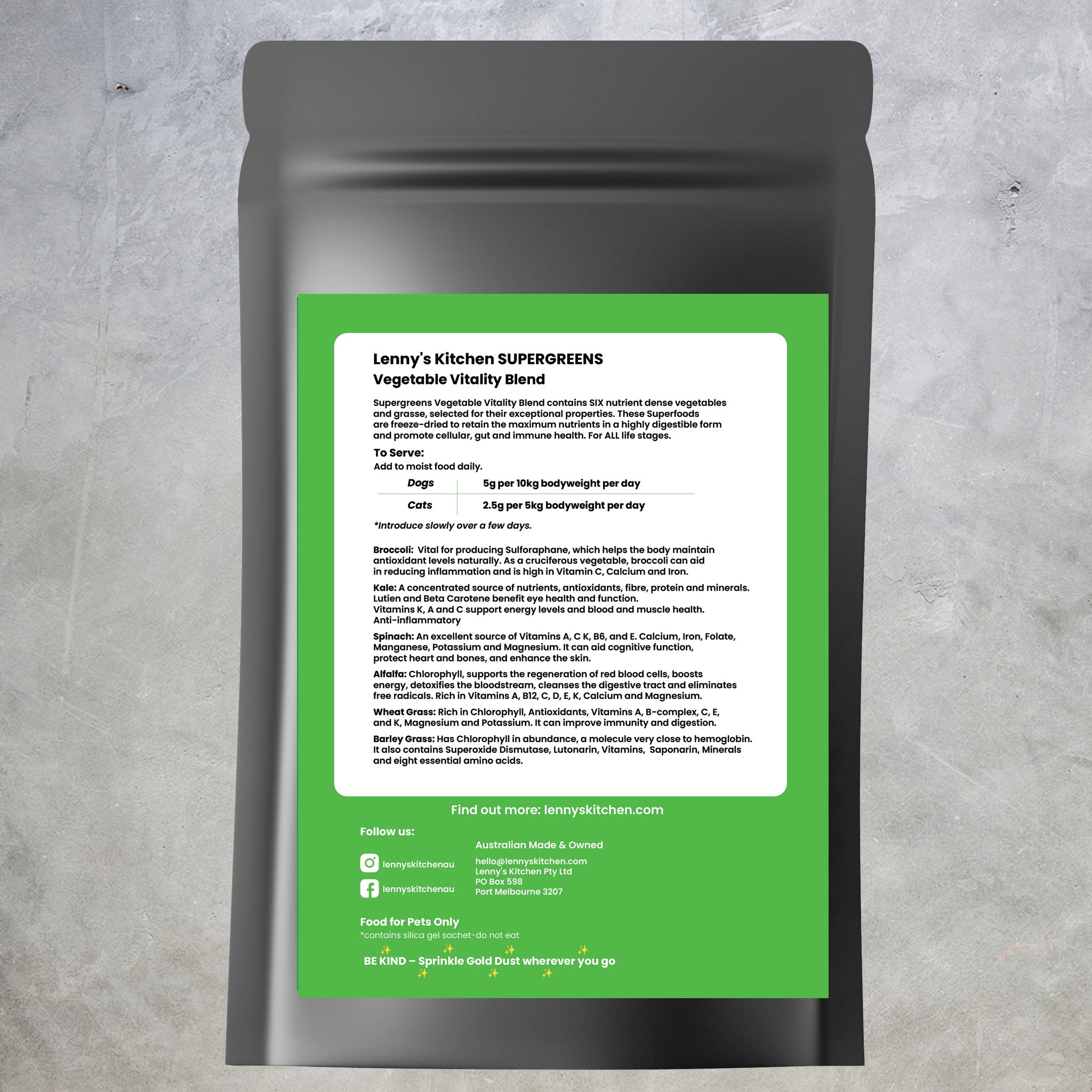 Supergreens Vegetable Vitality Blend 100G