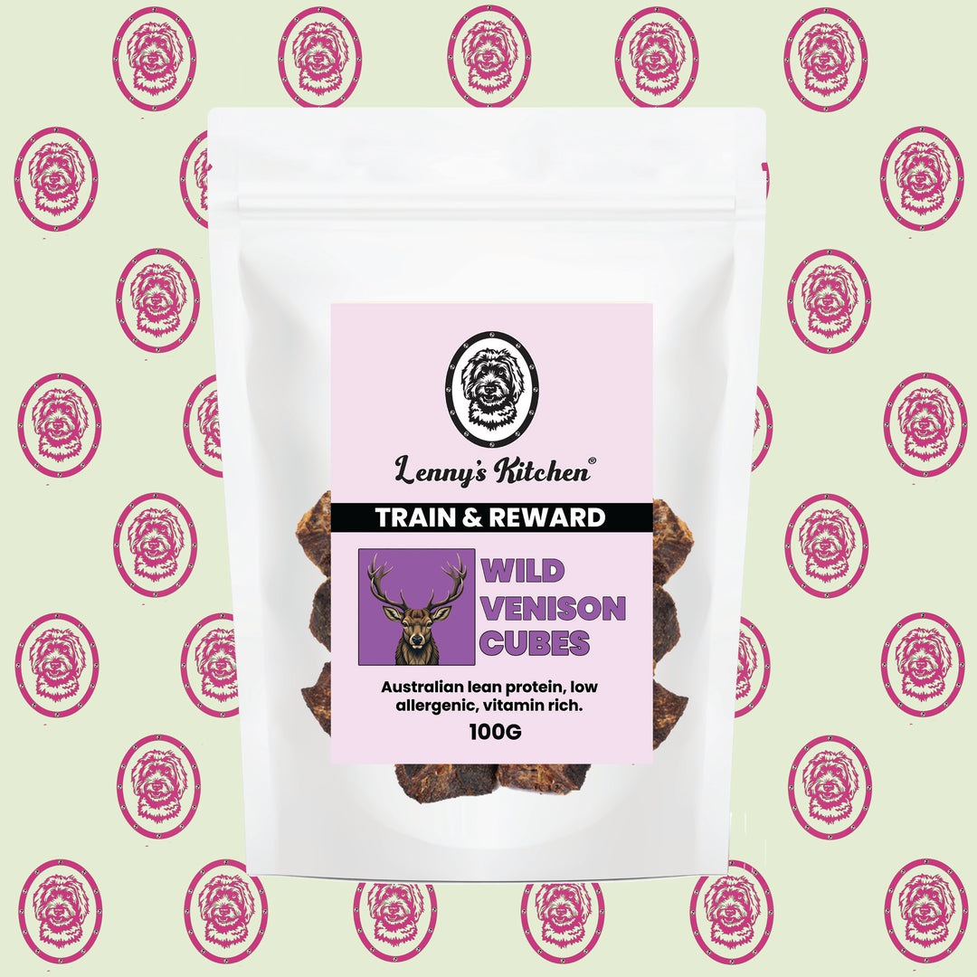 Wild Venison Cubes 100g
