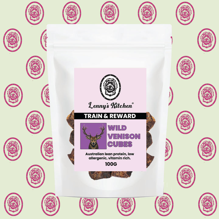 Wild Venison Cubes 100g
