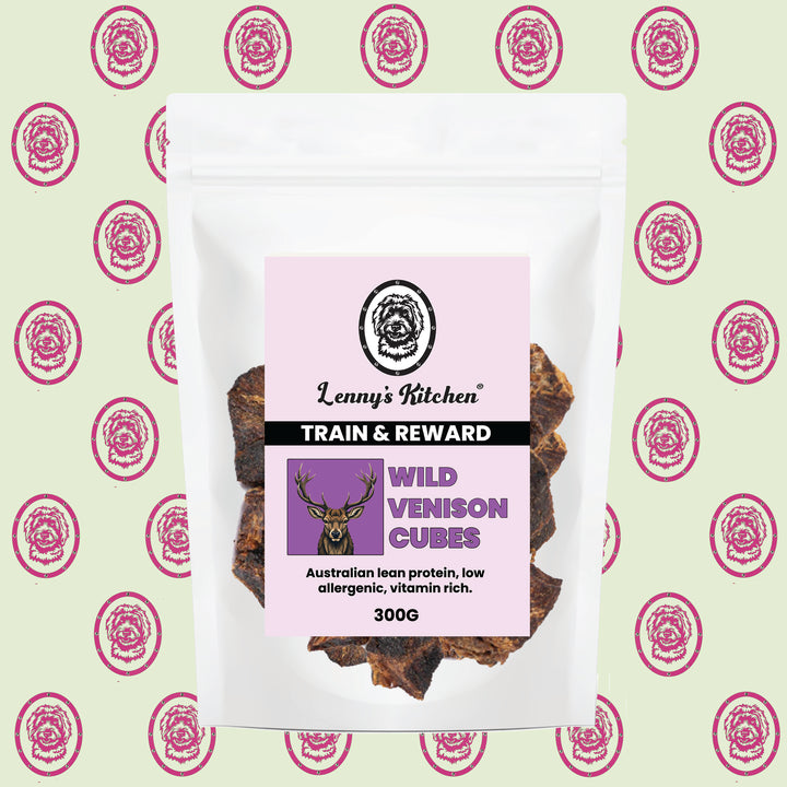 Wild Venison Cubes 300g